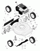 Murray 204210x31C - Scotts 20" Walk-Behind Mower (2004) (Home Depot) Listas de piezas de repuesto y dibujos Mower Housing Assembly