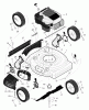 Murray 20455x30C - 20" Walk-Behind Mower (2000) Listas de piezas de repuesto y dibujos Mower Housing Assembly