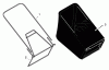 Murray 20457B - 20" Walk-Behind Mower (1998) Listas de piezas de repuesto y dibujos Bag Assembly