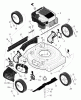 Murray 20465x7A - Scotts 20" Walk-Behind Mower (2000) (Home Depot) Listas de piezas de repuesto y dibujos Mower Housing Assembly