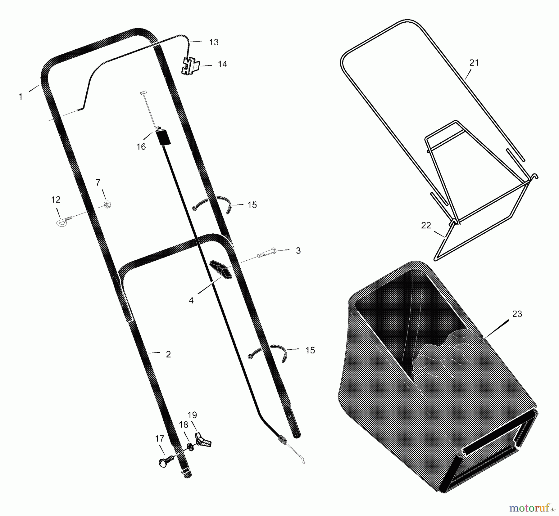  Murray Rasenmäher 22265x31A - Scotts 22