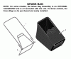 Murray 22265x8J - Scotts 22" Walk-Behind Mower (2004) (Home Depot) Listas de piezas de repuesto y dibujos Bag Assembly