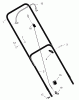 Murray 22265x8J - Scotts 22" Walk-Behind Mower (2004) (Home Depot) Listas de piezas de repuesto y dibujos Handle Assembly - Tecumseh Models