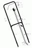 Murray 22275x83A - B&S/ 22" Walk-Behind Mower (1997) (Walmart) Listas de piezas de repuesto y dibujos Handle Assembly
