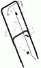 Murray 225112x99A - B&S/ 22" Walk-Behind Mower (2005) (AAFES) Listas de piezas de repuesto y dibujos Handle Assembly
