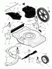 Murray 225130x199A - B&S/ 22" Walk-Behind Mower (2003) (AAFES) Listas de piezas de repuesto y dibujos Mower Housing Assembly