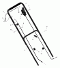 Murray 226110x71A - B&S/ 22" Walk-Behind Mower (2001) (Quality Stores) Listas de piezas de repuesto y dibujos Handle Assembly