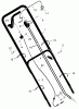 Murray 22756x92A - B&S/ 22" Walk-Behind Mower (1997) (Walmart) Listas de piezas de repuesto y dibujos Handle Assembly