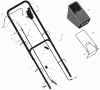 Murray 228511x8A - Scotts 22" Walk-Behind Mower (2002) (Home Depot) Listas de piezas de repuesto y dibujos Handle And Bag Assembly