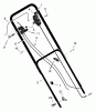 Murray 228690x24B - B&S/ 22" Walk-Behind Mower (2005) (Meijer) Listas de piezas de repuesto y dibujos Handle Assembly