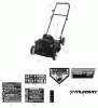 Murray MD20450FC (7800888) - 20" Walk-Behind Mower CE (2012) Listas de piezas de repuesto y dibujos Decal Group (7800864-7800888)