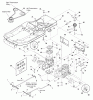 Murray 107.277900 (2690641) - Craftsman ZTS7500, 24HP B&S w/50" Mower Deck (2007) (Sears) Listas de piezas de repuesto y dibujos Transmission Group (987493)