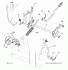 Poulan / Weed Eater PB22H46YT (96048003800) - Poulan Pro Lawn Tractor (2012-01) Listas de piezas de repuesto y dibujos MOWER LIFT LEVER