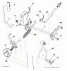 Poulan / Weed Eater PO12530LT (96041021301) - Poulan Lawn Tractor (2012-01) Listas de piezas de repuesto y dibujos MOWER LIFT / DECK LIFT