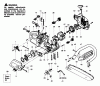 Poulan / Weed Eater 2025 - Poulan Chainsaw Listas de piezas de repuesto y dibujos Handle & External Power Unit