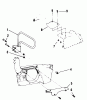 Poulan / Weed Eater 5400 - Poulan Chainsaw Listas de piezas de repuesto y dibujos CHAIN BRAKE ASSEMBLY - NEW STYLE