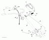 Poulan / Weed Eater PRRT900 (96092003000) - Poulan Pro Rear-Tine Tiller (2011-11) Listas de piezas de repuesto y dibujos HANDLE