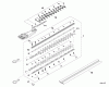 Shindaiwa DH254 - Hedge Trimmer, Dual-Sided, S/N: T11913001001 - T11913999999 Listas de piezas de repuesto y dibujos 24" Cutter Asy