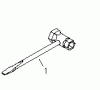 Shindaiwa HT231 - Hedge Trimmer, Single-Sided, S/N: T08613001001 - T086139999 Listas de piezas de repuesto y dibujos Tools