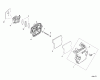 Shindaiwa HT254 - Hedge Trimmer, Single-Sided, S/N: T11313001001 - T113139999 Listas de piezas de repuesto y dibujos Air Filter