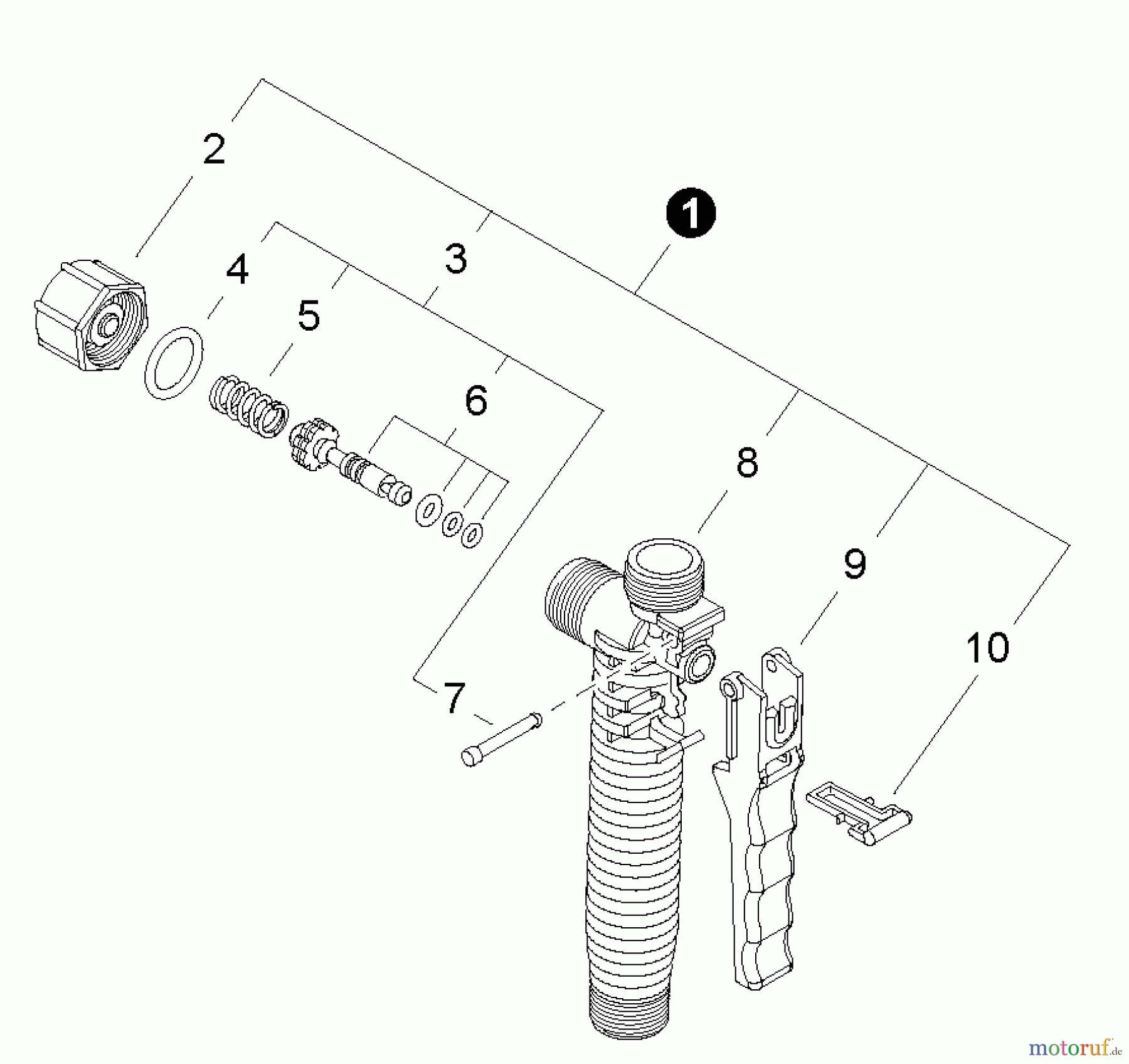  Shindaiwa Sprühgeräte SP45BPE - Shindaiwa Manual Sprayer, Back Pack, Spray Gun