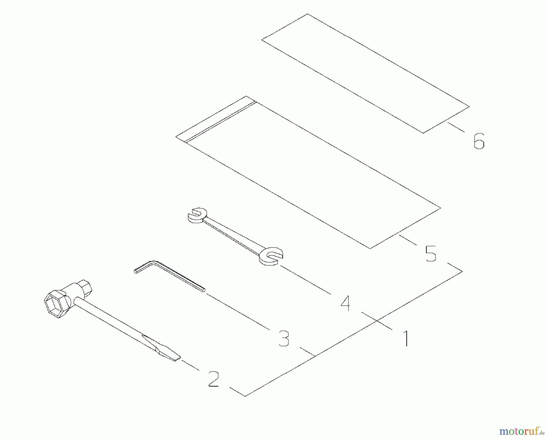  Shindaiwa Trimmer, Faden / Bürste 78703 - Shindaiwa Hedge Trimmer Attachment Tool Kit