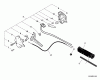 Shindaiwa AH242 - Articulating Hedge Trimmer, S/N: T17613001001 - T17613999999 Listas de piezas de repuesto y dibujos Control Handle, Throttle Cable