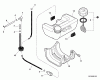 Shindaiwa C254 - String Trimmer / Brush Cutter, S/N: T10512001001 - T1051299 Listas de piezas de repuesto y dibujos Fuel System  S/N: T10512001001 - T10512002020