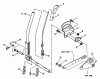 Snapper WLT160H42GBV (84658) - 42" Lawn Tractor, 16 HP, Hydro Drive, Series G Listas de piezas de repuesto y dibujos Implement Lift Arms