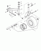 Snapper PMA7524 - 52" Pro Deck Attachment, Series 4 Listas de piezas de repuesto y dibujos Caster, Wheel & Tire Assembly