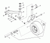 Snapper PMH7361 - 36" Pro Deck Attachment For Hydro, Series 1 Listas de piezas de repuesto y dibujos Caster Wheel & Tire Assembly