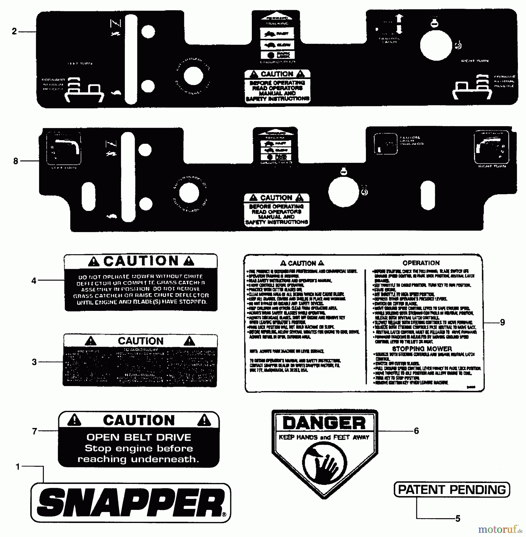  Snapper Mähdecks PMHA7484 - Snapper 48