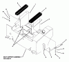 Snapper Z4202M - 42" Deck, Mid Mount ZTR, Series 2 Listas de piezas de repuesto y dibujos Arm Rest Assembly