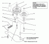 Snapper Z4802M - 48" Deck, Mid Mount ZTR, Series 2 Listas de piezas de repuesto y dibujos Double Idler Assembly (Part 2)