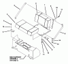 Snapper Z4802M - 48" Deck, Mid Mount ZTR, Series 2 Listas de piezas de repuesto y dibujos Seat Assembly