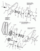 Snapper ZM6101M - 61" Deck, Mid Mount Z-Rider, Series 1 Listas de piezas de repuesto y dibujos Deck Driveshaft Assembly (Except for MZM Models)