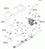 Snapper SPX2352 (2691022-01) - 52" Lawn Tractor, 23 HP, SPX150 Series Listas de piezas de repuesto y dibujos Transmission Group - Hydro Gear T2-CCHE-4X3B-1LX1
