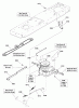 Snapper LT2146 (2690978A/130.280111) - 46" 21 HP Lawn Tractor LT200 Series Listas de piezas de repuesto y dibujos Transmission Group