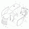 Snapper GT2354 (1694370) - 54" Garden Tractor, 23 HP, Hydro Drive Listas de piezas de repuesto y dibujos Hood, Grill & Dash Group