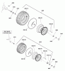 Snapper SPX2346 (2691186-00) - 52" SPX Listas de piezas de repuesto y dibujos Wheels & Tires Group