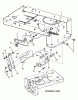 Snapper 281123BV (7800102) - 28" Rear-Engine Rider, 11 HP, Series 23 Listas de piezas de repuesto y dibujos YOKE LIFT COMPONENTS