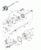 Snapper 214X5P - 21" Walk-Behind Mower, 4 HP, Steel Deck, Series 5 Listas de piezas de repuesto y dibujos Transmission (Differential) (89 Models & Later)