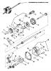 Snapper 21500PC - 21" Walk-Behind Mower, 5 HP B&S (1", to 7/8" Crankshaft) Steel Deck, Commercial Series 0 Listas de piezas de repuesto y dibujos Transmission (Differential)