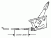 Snapper P2167517BVE (84689) - 21" Walk-Behind Mower, 6.75 HP, Steel Deck, Series 17 Listas de piezas de repuesto y dibujos THROTTLE CONTROLS