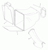 Snapper C21509R - 21" Walk-Behind Mower, 5 HP, Steel Deck, Series 9 Listas de piezas de repuesto y dibujos Accessory - Grass Bag (Part 2)
