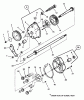 Snapper C216012RV (82409) - 21" Walk-Behind Mower, 6 HP, Steel Deck, Series 12 Listas de piezas de repuesto y dibujos Transmission (Differential)