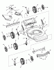Snapper S22675 (7800604) - 22" Walk-Behind Mower, 6.75 HP, 3N1 Listas de piezas de repuesto y dibujos Deck Assembly (Push)