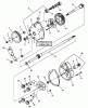 Snapper HWPS26600RV (84649) - 26" High-Wheel, Walk-Behind Mower, 6 HP, Series 0 Listas de piezas de repuesto y dibujos TRANSMISSION (DIFFERENTIAL)
