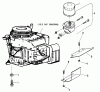 Snapper PL71250KW - Wide-Area Walk-Behind Mower, 12.5 HP, Gear Drive, Loop Handle, Series 0 Listas de piezas de repuesto y dibujos Engine Subassembly
