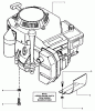 Snapper PP7H1404KWV (80703) - Wide-Area Walk-Behind Mower, 14 HP, Hydro Drive, Pistol Grip, Series 4 Listas de piezas de repuesto y dibujos Engine Sub-Assembly